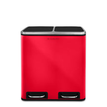 Waste Bin | Felix | Stainless Steel | Separation System | With Closing Damper