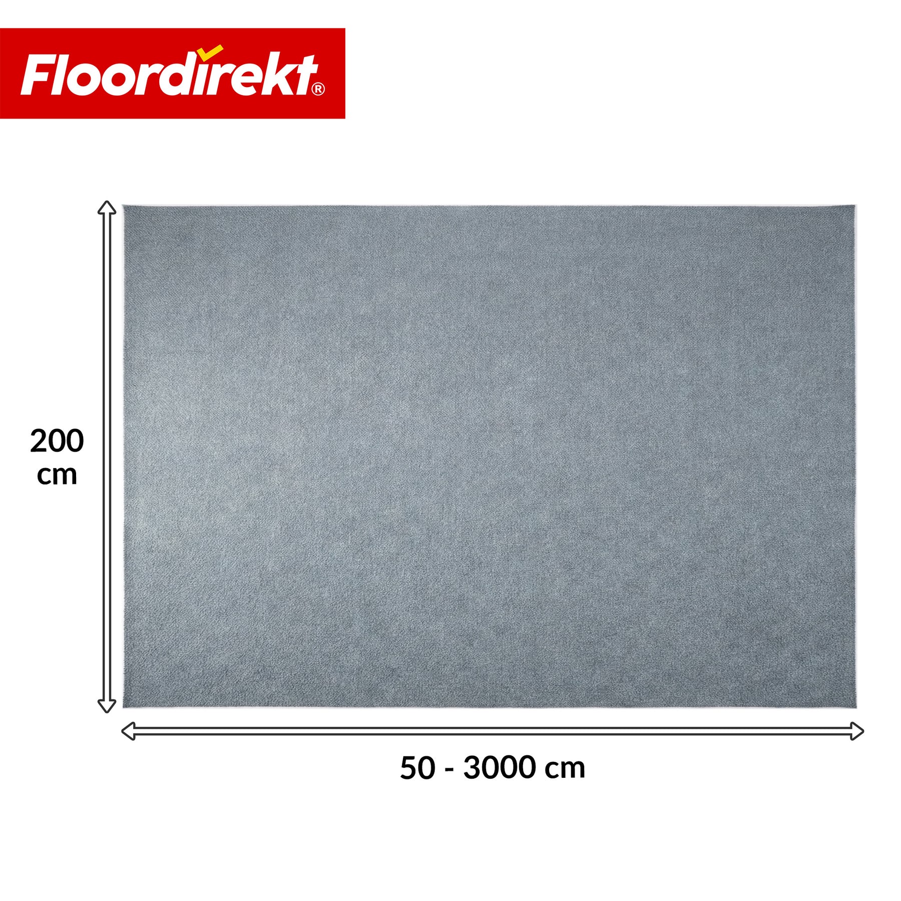 Needlefelt Carpet | Malta | 2 m Wide Custom Cut | Flooring with Foam Backing for Home & Office