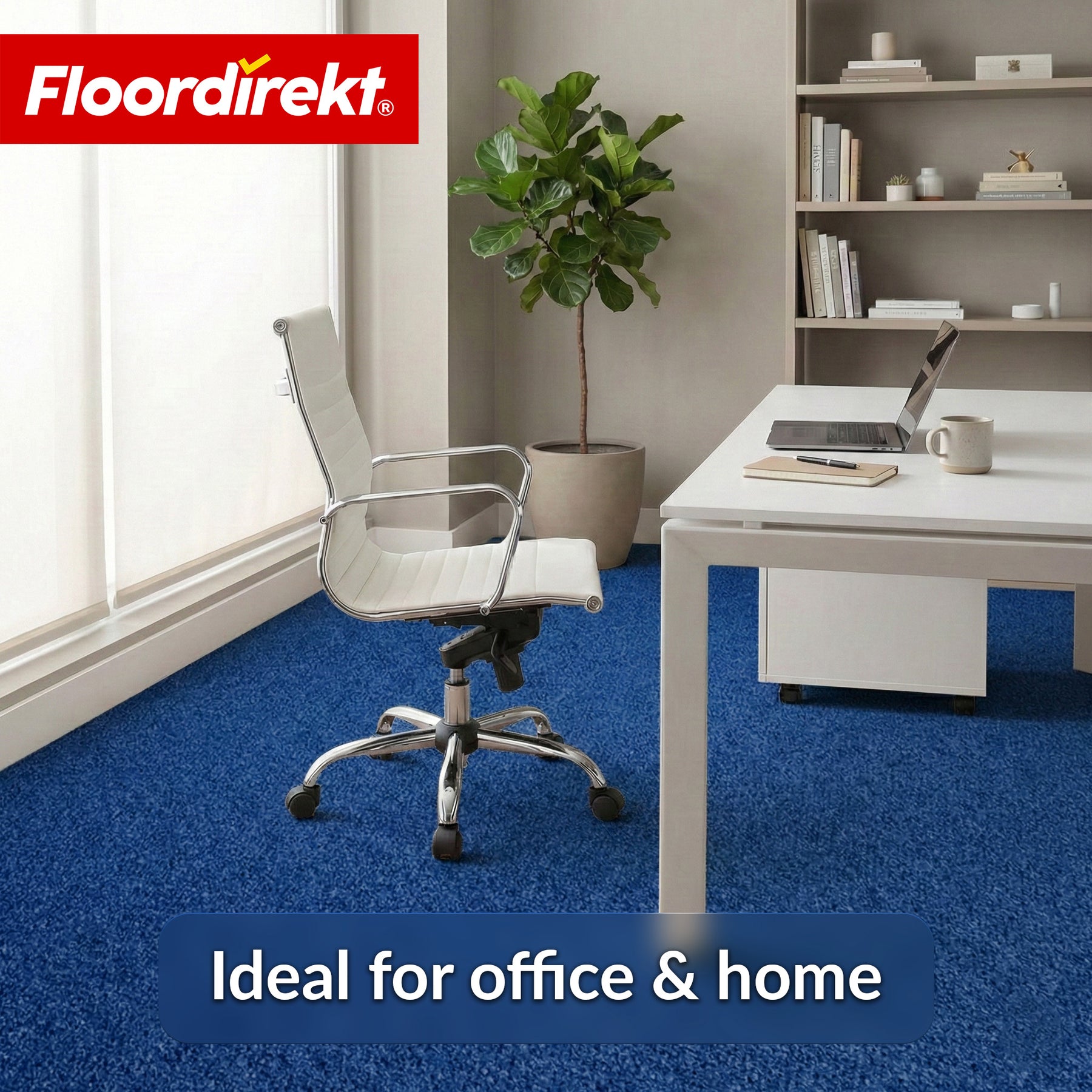 Needlefelt Carpet | Malta | 2 m Wide Custom Cut | Flooring with Foam Backing for Home & Office