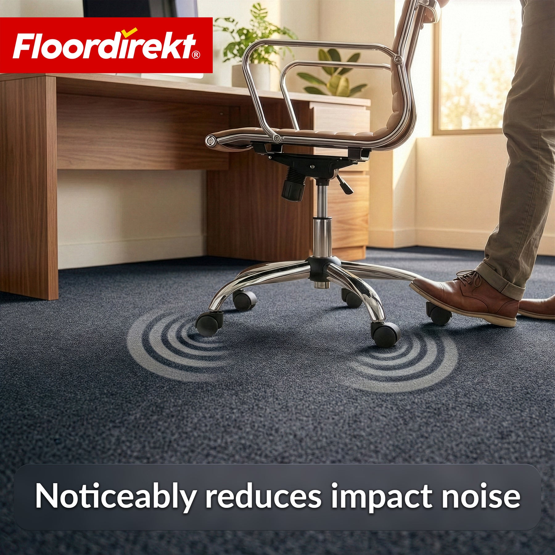 Needlefelt Carpet | Malta | 2 m Wide Custom Cut | Flooring with Foam Backing for Home & Office