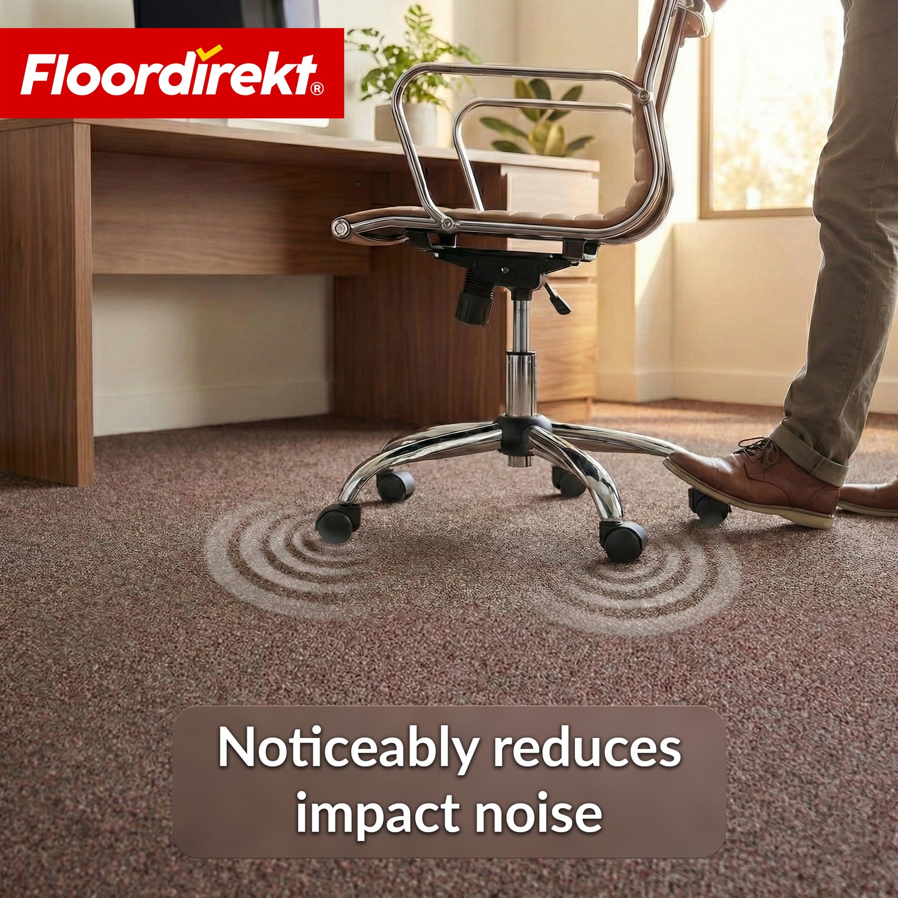 Needlefelt Carpet | Malta | 2 m Wide Custom Cut | Flooring with Foam Backing for Home & Office