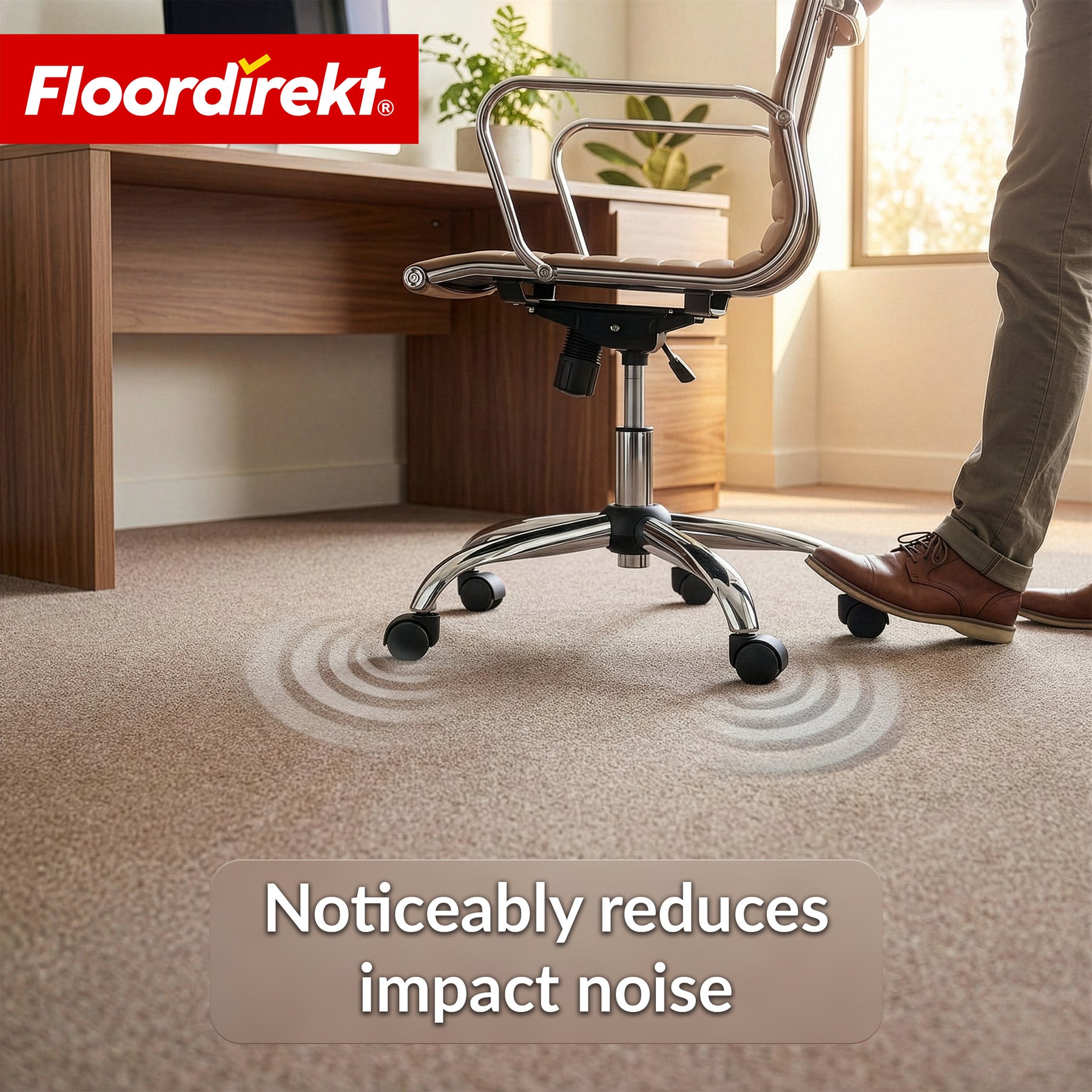 Needlefelt Carpet | Malta | 2 m Wide Custom Cut | Flooring with Foam Backing for Home & Office