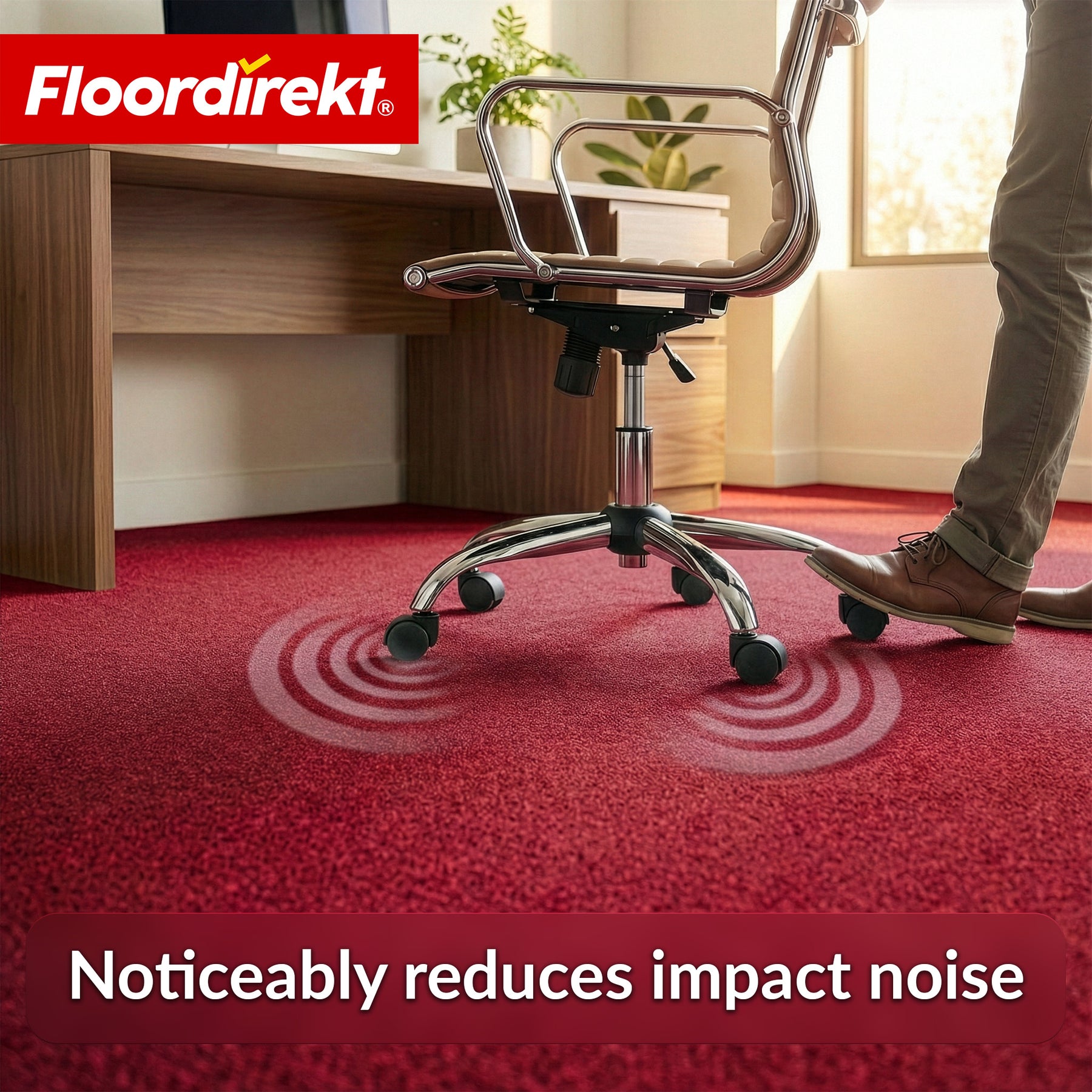 Needlefelt Carpet | Malta | 2 m Wide Custom Cut | Flooring with Foam Backing for Home & Office