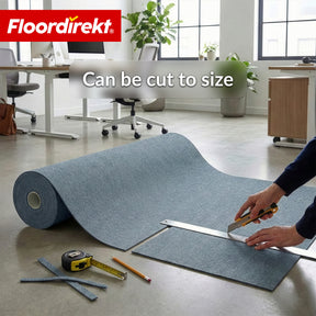 Needlefelt Carpet | Malta | 2 m Wide Custom Cut | Flooring with Foam Backing for Home & Office