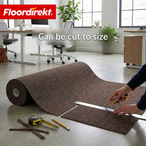 Needlefelt Carpet | Malta | 2 m Wide Custom Cut | Flooring with Foam Backing for Home & Office