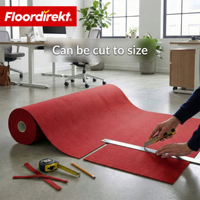 Needlefelt Carpet | Malta | 2 m Wide Custom Cut | Flooring with Foam Backing for Home & Office
