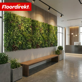 Plant Wall | Wonderland | Realistic Artificial Greenery Panel | Durable, UV-resistant & Expandable | 100 × 100 cm