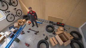 Tyre Rack | Heavy-duty Cellar Rack | 180 x 130 x 50 cm