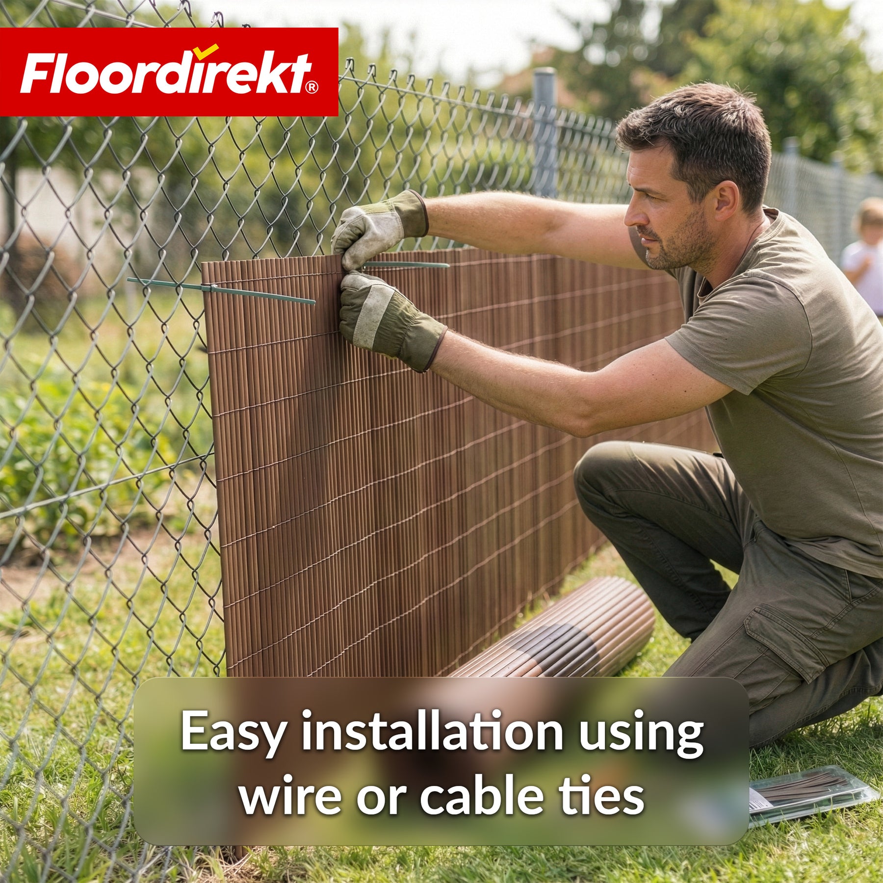 PVC Privacy Fence | Weatherproof & UV-Resistant | Balcony & Garden Privacy Screen | 4 Colors | Multiple Sizes