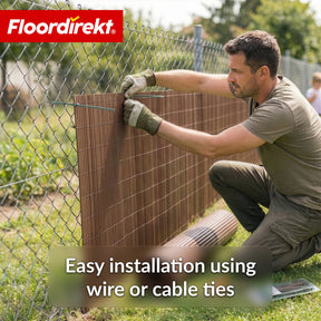 PVC Privacy Fence | Weatherproof & UV-Resistant | Balcony & Garden Privacy Screen | 4 Colors | Multiple Sizes