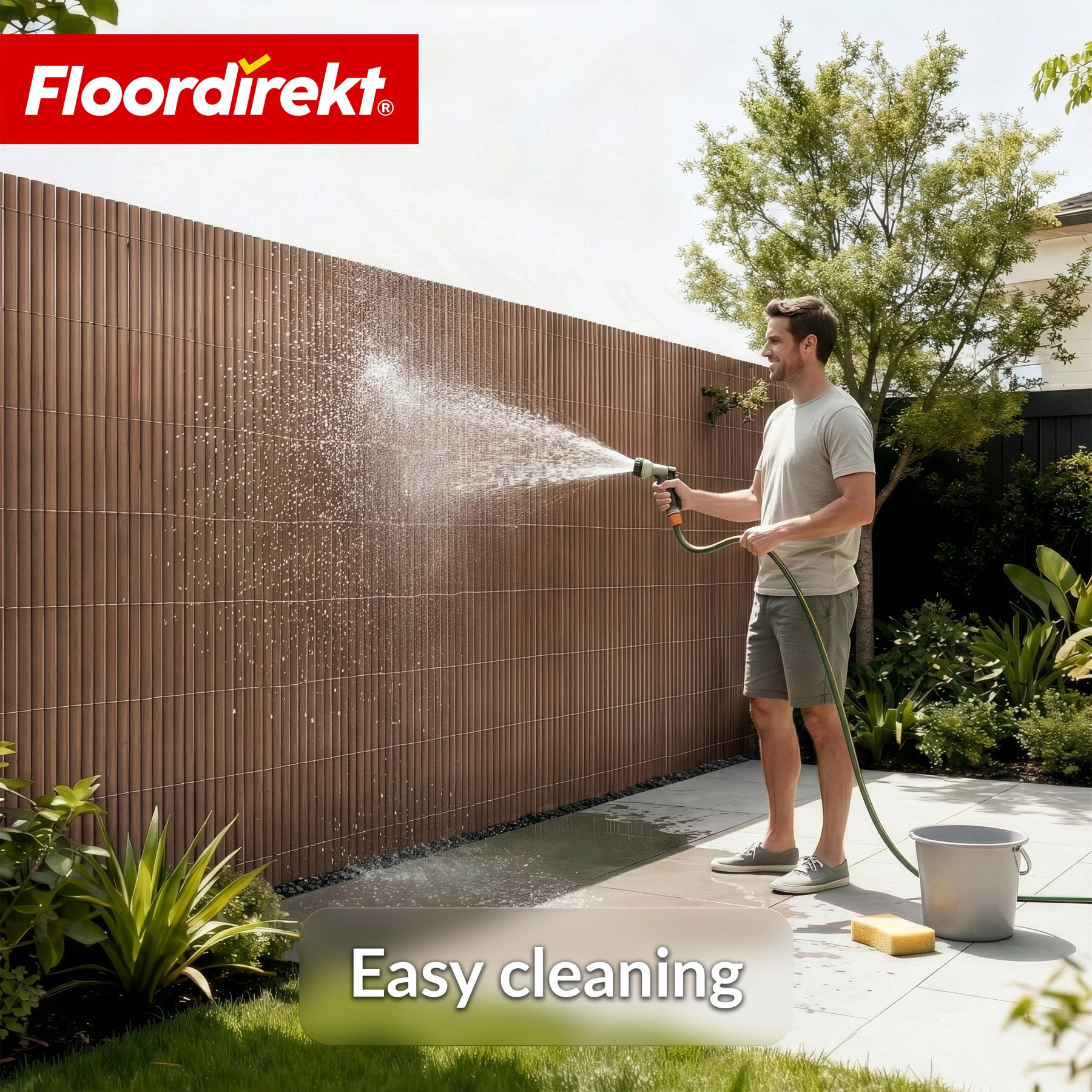 PVC Privacy Fence | Weatherproof & UV-Resistant | Balcony & Garden Privacy Screen | 4 Colors | Multiple Sizes