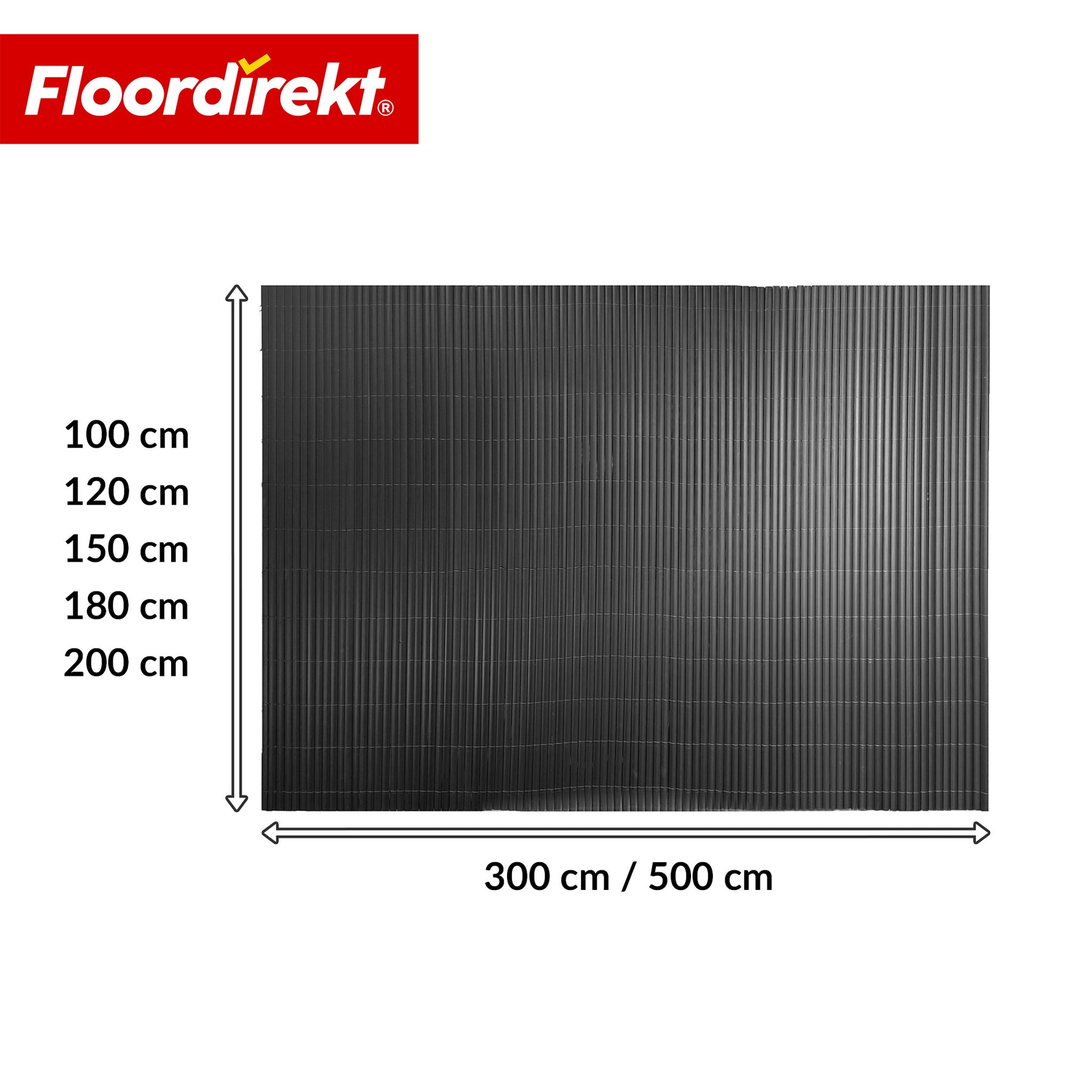 PVC Privacy Fence | Weatherproof & UV-Resistant | Balcony & Garden Privacy Screen | 4 Colors | Multiple Sizes