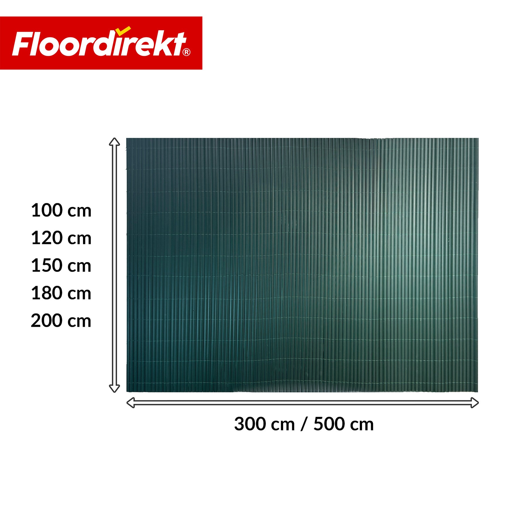 PVC Privacy Fence | Weatherproof & UV-Resistant | Balcony & Garden Privacy Screen | 4 Colors | Multiple Sizes