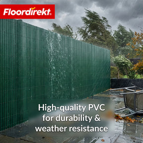 PVC Privacy Fence | Weatherproof & UV-Resistant | Balcony & Garden Privacy Screen | 4 Colors | Multiple Sizes