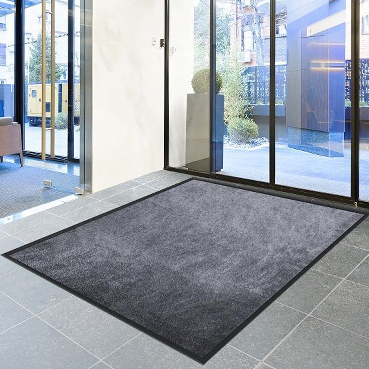 ✂ Commercial Entrance Mat | Bicolour Brilliant | Large Format Non-slip Door Mat