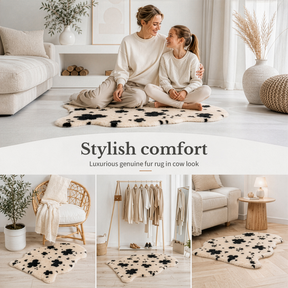 Design Sheepskin | Audrey | Genuine Lambskin Made from 100% Sheepskin Wool | Soft & Natural
