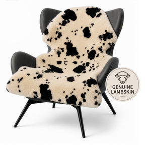 Design Sheepskin | Audrey | Genuine Lambskin Made from 100% Sheepskin Wool | Soft & Natural