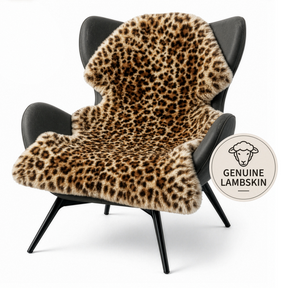 Design Sheepskin | Audrey | Genuine Lambskin Made from 100% Sheepskin Wool | Soft & Natural