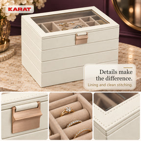 A3_Cream white - 4 tiers