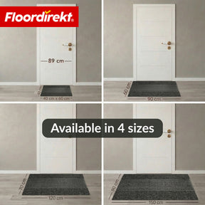 Dirt Trap Mat | Circa | Washable Door Mat for Indoor & Outdoor | Non-Slip Doormat with TPE Backing