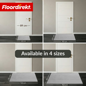 Dirt Trap Mat | Circa | Washable Door Mat for Indoor & Outdoor | Non-Slip Doormat with TPE Backing