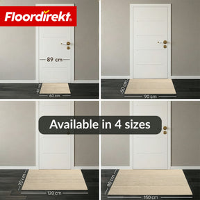 Dirt Trap Mat | Circa | Washable Door Mat for Indoor & Outdoor | Non-Slip Doormat with TPE Backing