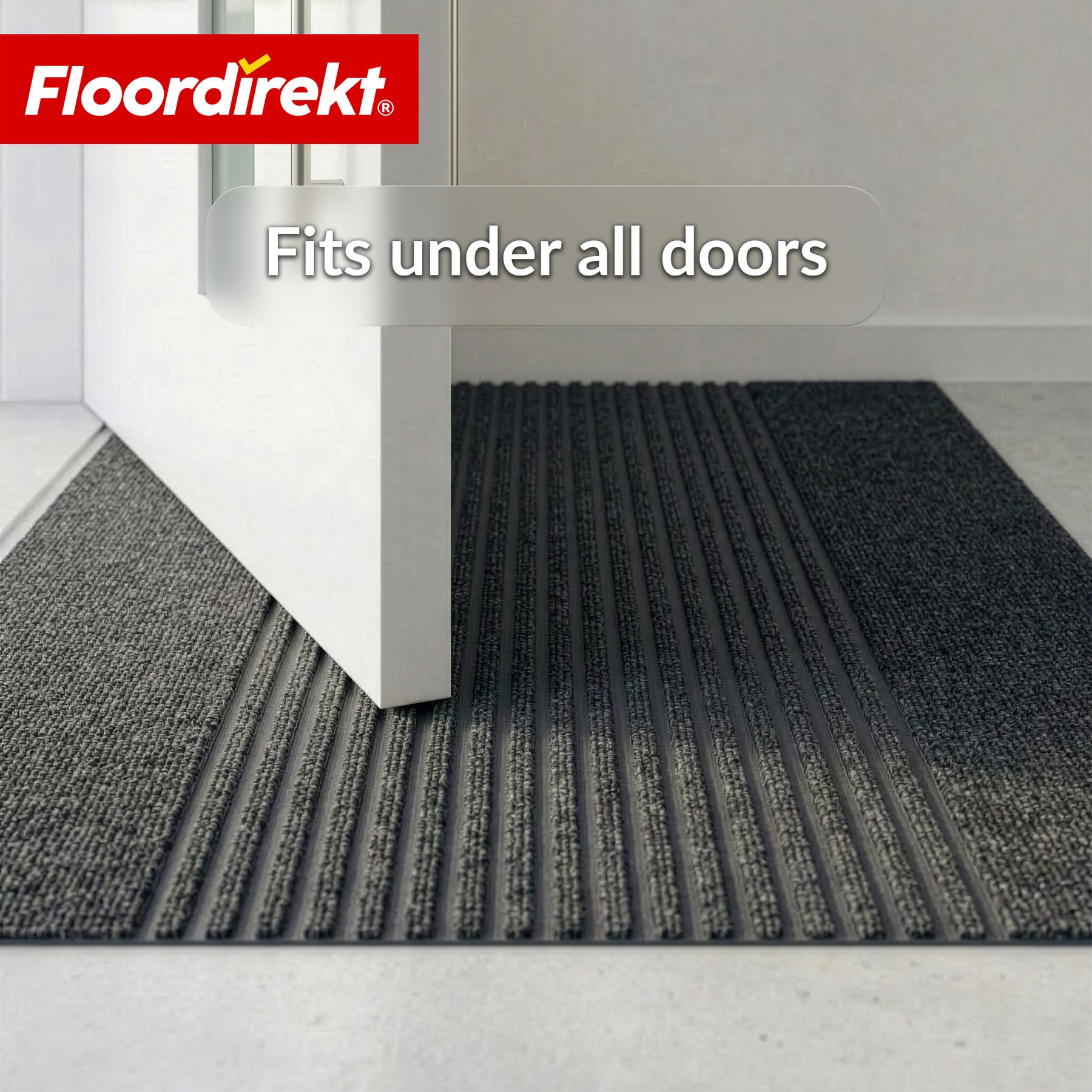 Dirt Trap Mat | Circa | Washable Door Mat for Indoor & Outdoor | Non-Slip Doormat with TPE Backing