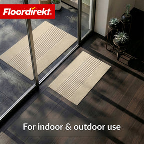 Dirt Trap Mat | Circa | Washable Door Mat for Indoor & Outdoor | Non-Slip Doormat with TPE Backing
