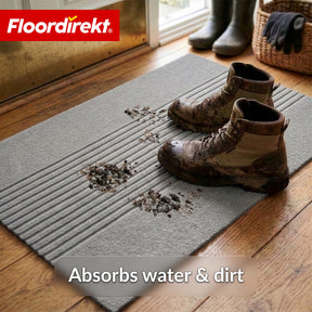 Dirt Trap Mat | Circa | Washable Door Mat for Indoor & Outdoor | Non-Slip Doormat with TPE Backing