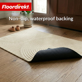 Dirt Trap Mat | Circa | Washable Door Mat for Indoor & Outdoor | Non-Slip Doormat with TPE Backing