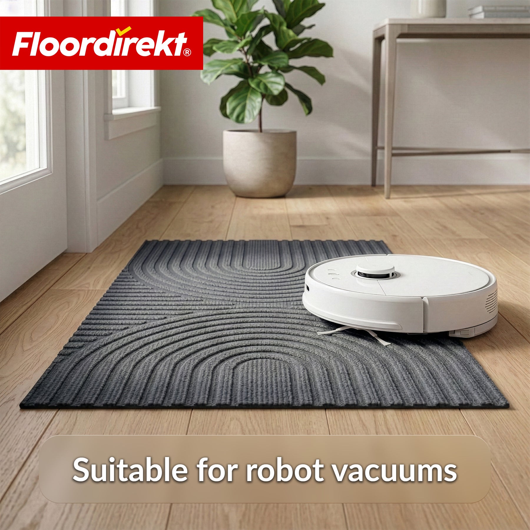 Dirt Trap Mat | Circa | Washable Door Mat for Indoor & Outdoor | Non-Slip Doormat with TPE Backing