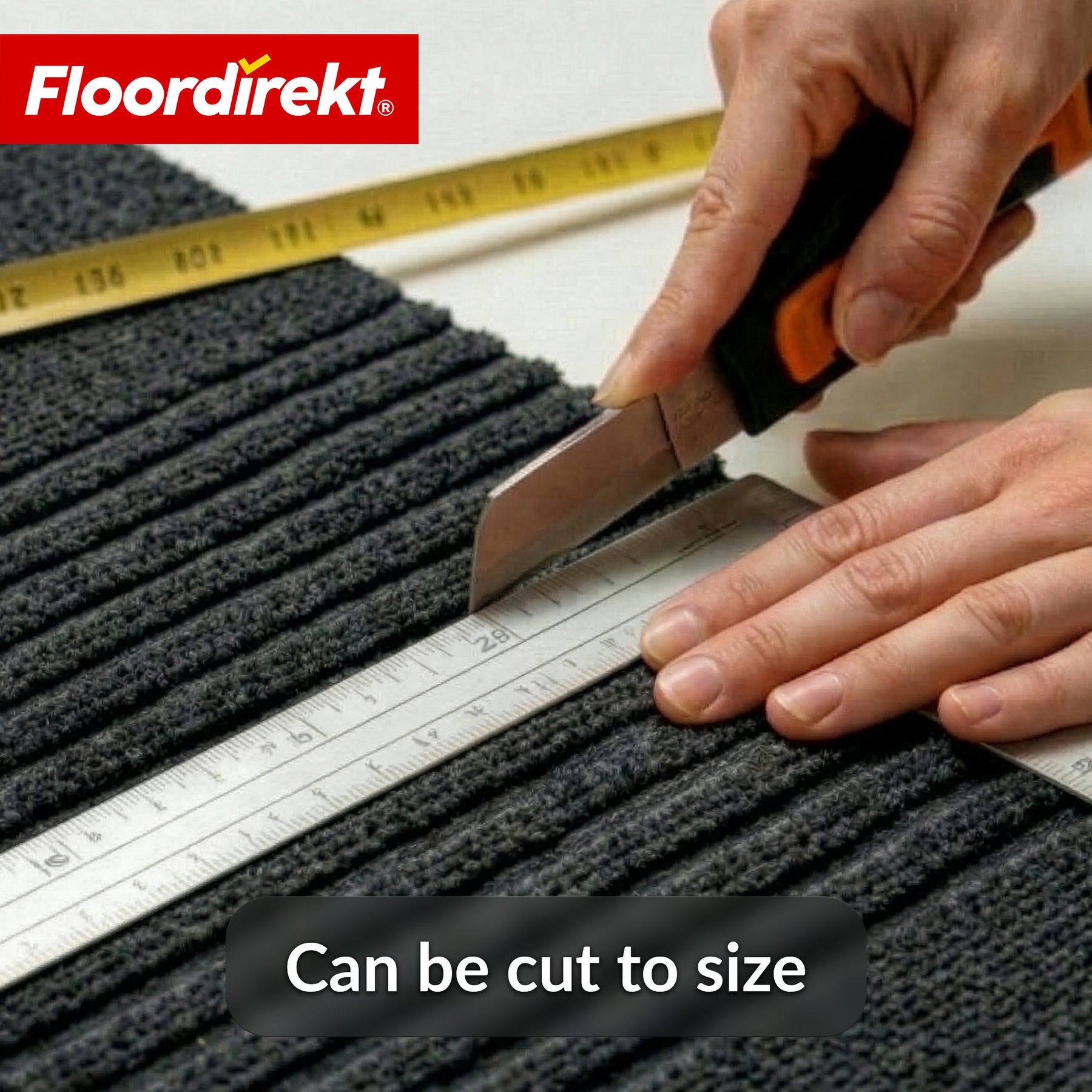 Dirt Trap Mat | Circa | Washable Door Mat for Indoor & Outdoor | Non-Slip Doormat with TPE Backing