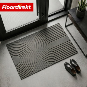 Dirt Trap Mat | Circa | Washable Door Mat for Indoor & Outdoor | Non-Slip Doormat with TPE Backing