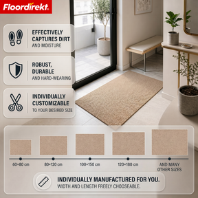 Entrance Mat | Hong Kong Pro | Dirt Trapper Mat with TPE Backing, Durable & Non-Slip