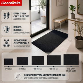 Entrance Mat | Hong Kong Pro | Dirt Trapper Mat with TPE Backing, Durable & Non-Slip