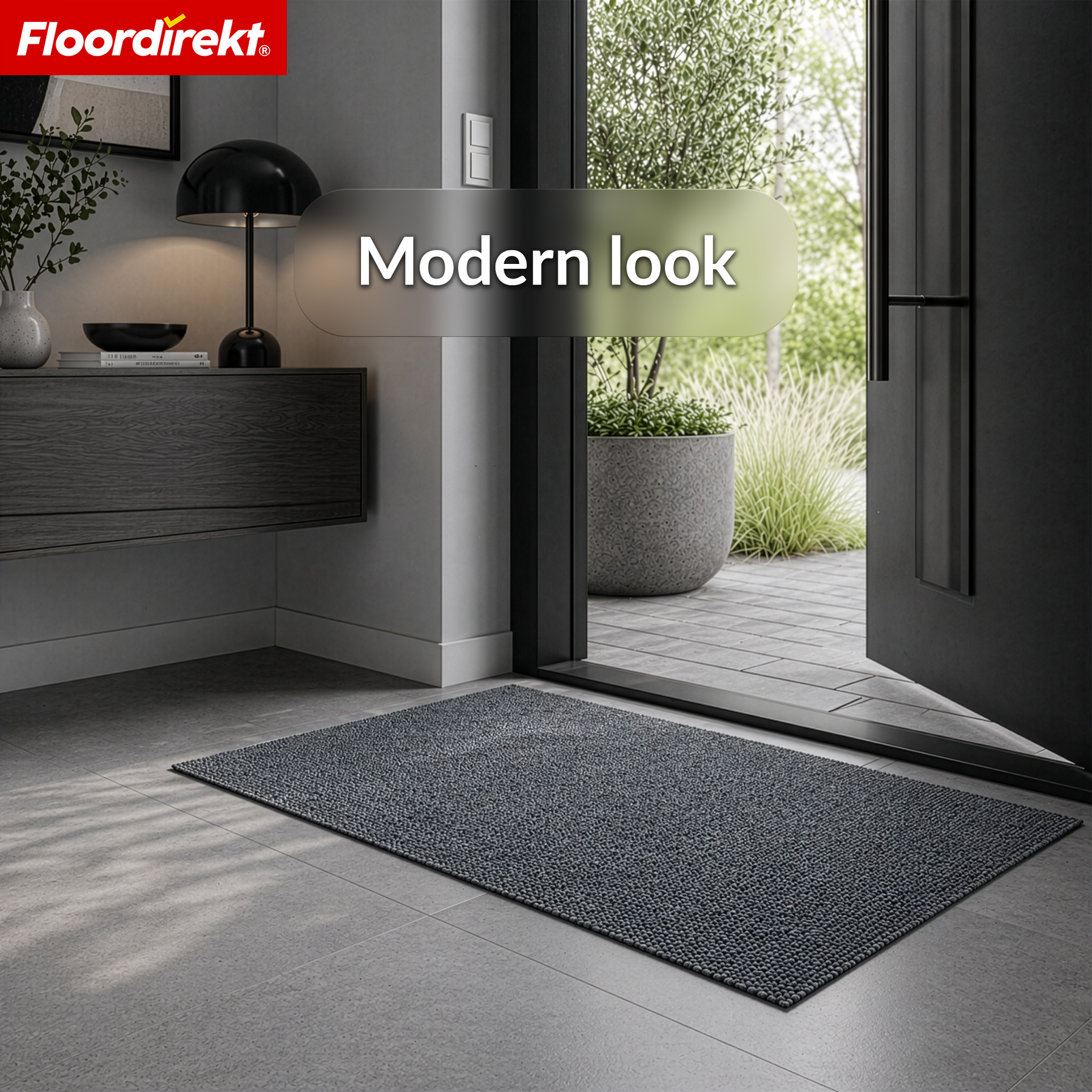 Entrance Mat | Hong Kong Pro | Dirt Trapper Mat with TPE Backing, Durable & Non-Slip