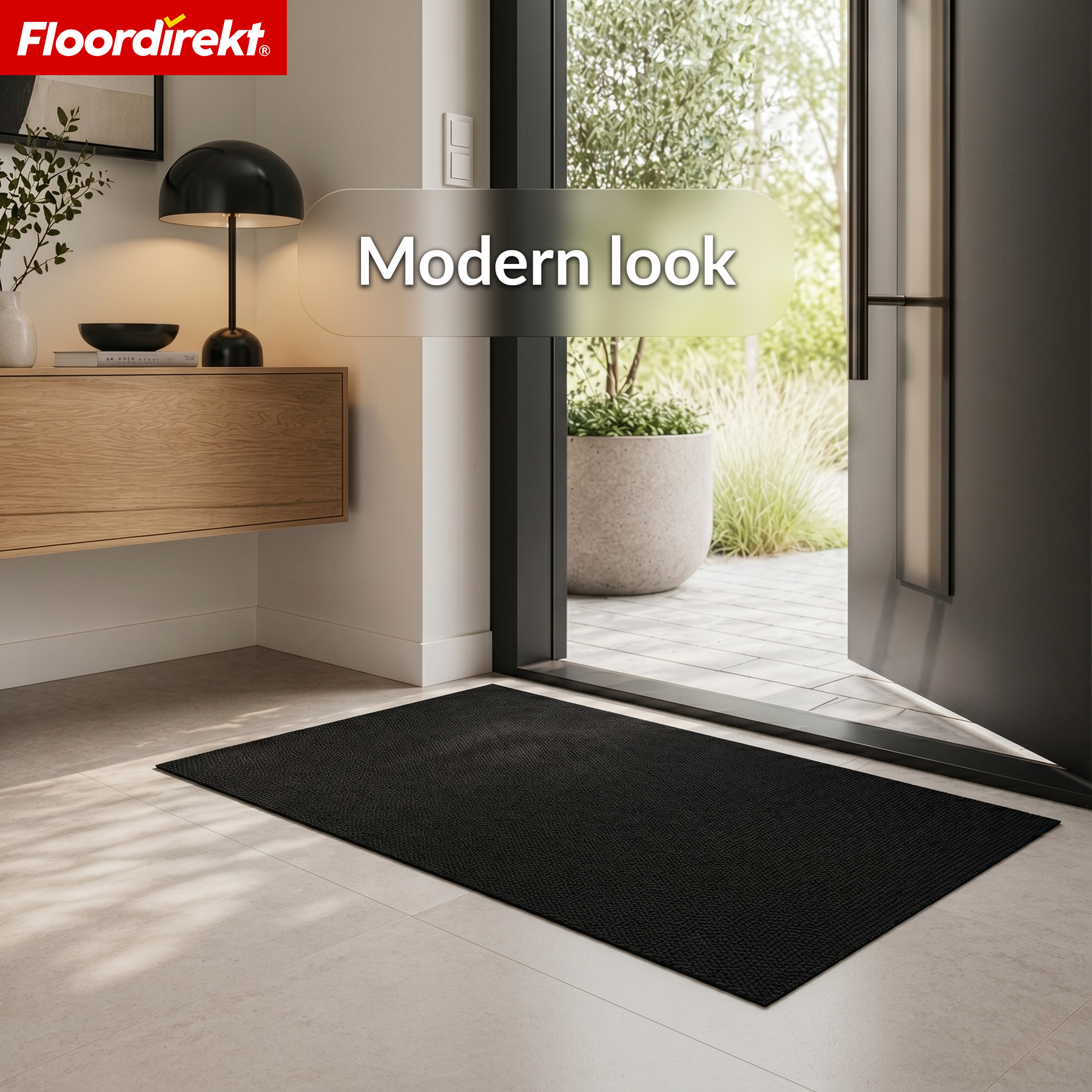 Entrance Mat | Hong Kong Pro | Dirt Trapper Mat with TPE Backing, Durable & Non-Slip