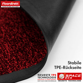 Dirt-trapping mat | Space 205 | Non-slip doormat with innovative TPE technology in the edging and backing | Ideal for entrances, hallways and front doors | Available in various colours and sizes