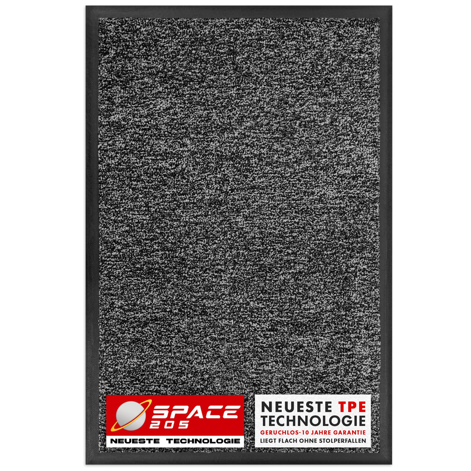 Dirt-trapping mat | Space 205 | Non-slip doormat with innovative TPE technology in the edging and backing | Ideal for entrances, hallways and front doors | Available in various colours and sizes