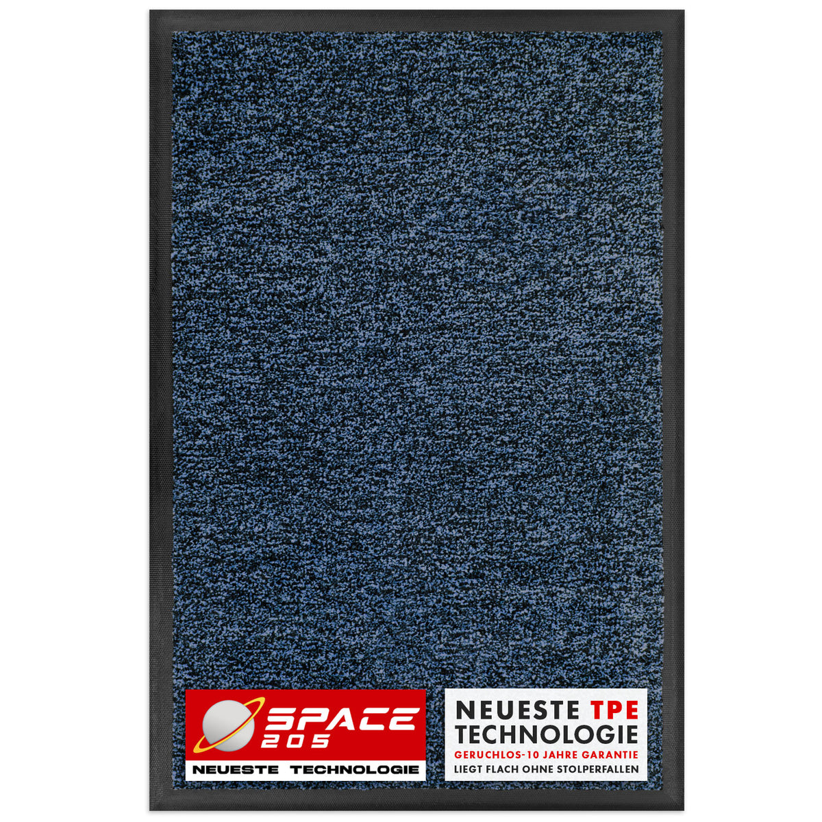 Dirt-trapping mat | Space 205 | Non-slip doormat with innovative TPE technology in the edging and backing | Ideal for entrances, hallways and front doors | Available in various colours and sizes