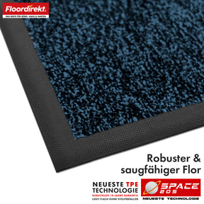 Dirt-trapping mat | Space 205 | Non-slip doormat with innovative TPE technology in the edging and backing | Ideal for entrances, hallways and front doors | Available in various colours and sizes