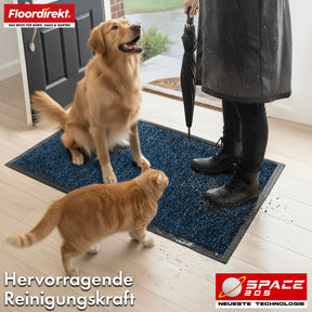 Dirt-trapping mat | Space 205 | Non-slip doormat with innovative TPE technology in the edging and backing | Ideal for entrances, hallways and front doors | Available in various colours and sizes
