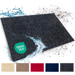 Dirt-trapping mat | Nasa | Soft, water-absorbent polyester doormat with non-slip backing | Various colours and sizes
