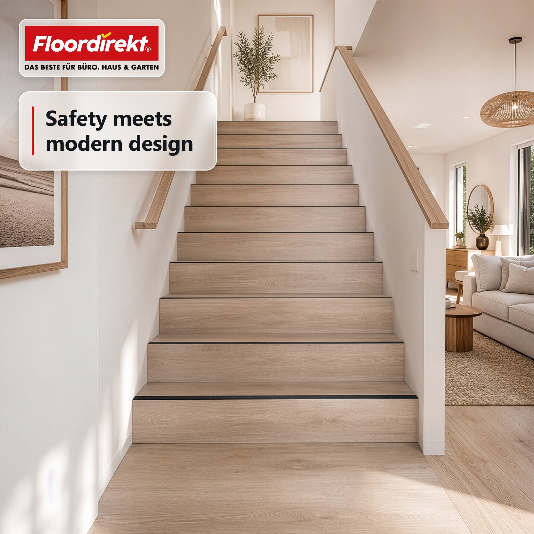 Stair Nosing Profile | Elite | Anti-Slip GRP Profile with Aluminium Oxide Coating
