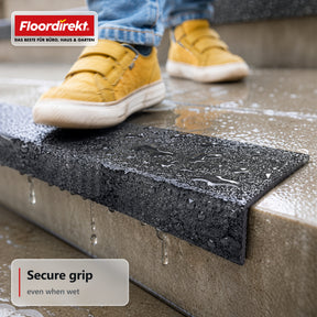 Stair Nosing Profile | Core | Anti-Slip GRP Stair Edge Profile with Aluminum Oxide Coating