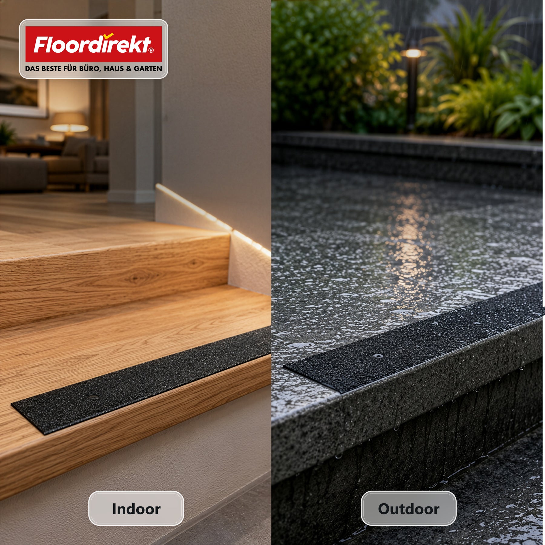 Stair Nosing Profile | Elite | Anti-Slip GRP Profile with Aluminium Oxide Coating