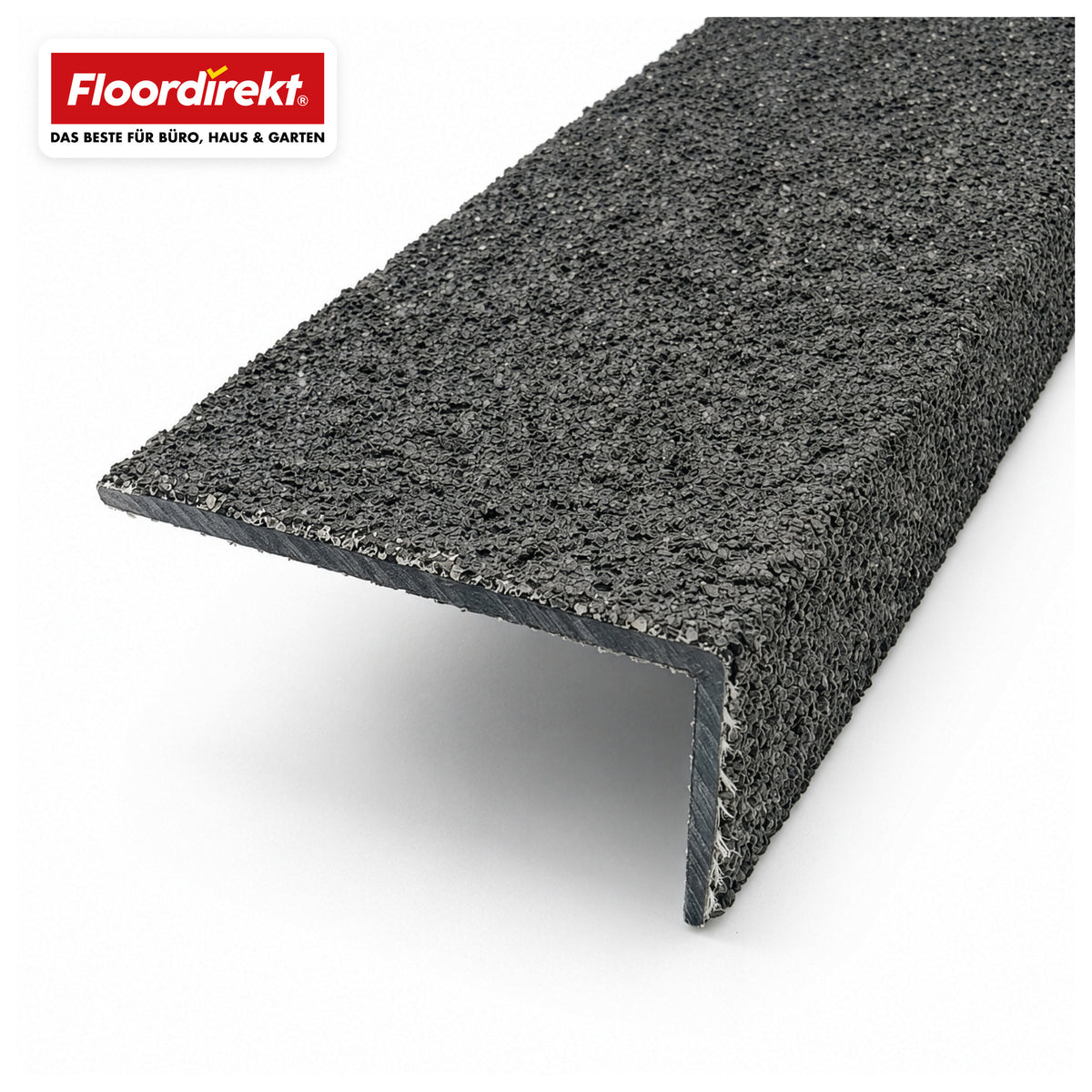Stair Nosing Profile | Core | Anti-Slip GRP Stair Edge Profile with Aluminum Oxide Coating