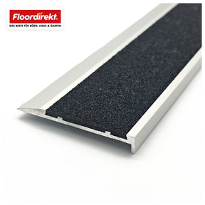 Stair Edge Profile | Tech | Aluminium Anti-Slip Profile with Slip-Resistant Insert