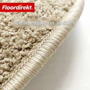 Stair Treads | Madrid | Half-Round Shaggy Stair Mat, Self-Adhesive & Sound-Absorbing