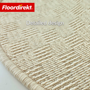 Stair Tread Mat | Monaco | Non-Slip Polypropylene Stair Mat, Durable, Noise-Reducing & Easy-Care, Semi-Circular